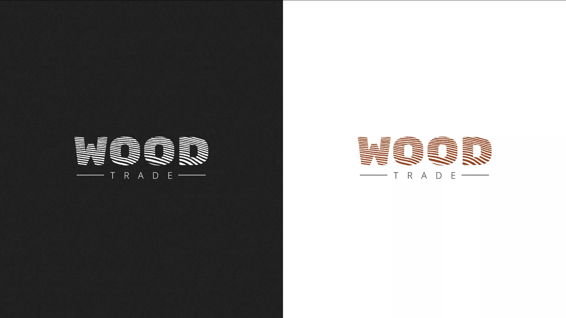 Разработка логотипа для компании «Wood Trade» в Чердыни