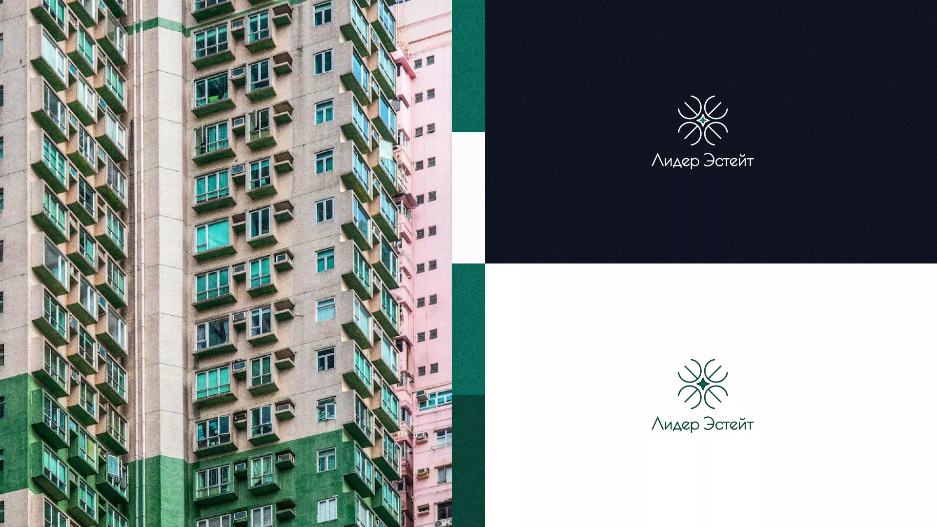 Создание логотипа компании «Лидер Эстейт» в Чердыни