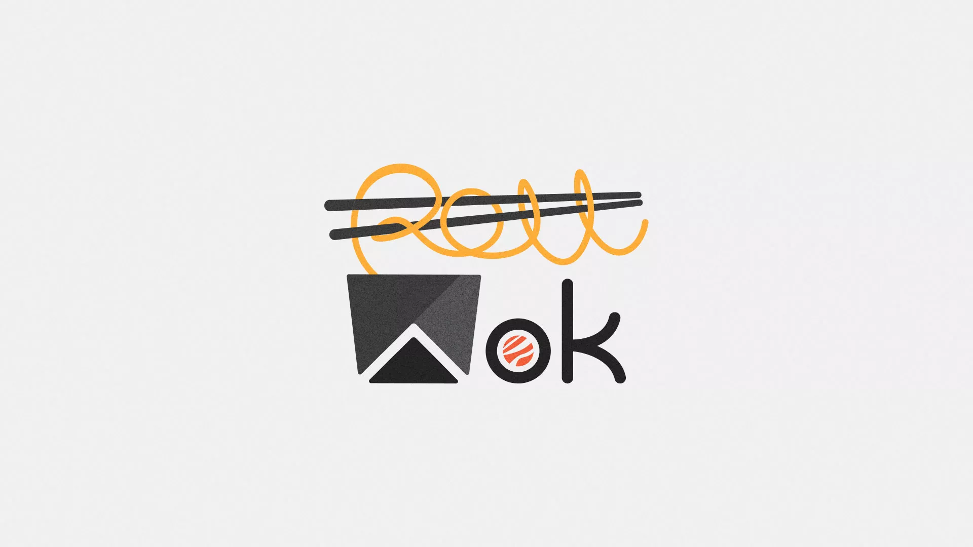 Разработка логотипа в Чердыни для суши-бара «Roll Wok Club» Разработка логотипа в Чердыни для суши-бара «Roll Wok Club»