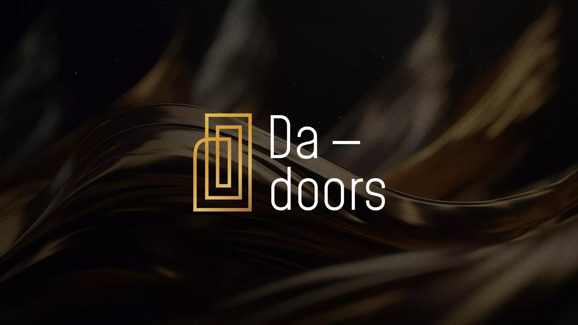 Разработка логотипа для компании «DA-DOORS» в Чердыни